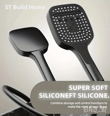 Луксозен комплект от 4 интелигентни душа – Черно & Злато, снимка 11 - Душове - 51694980