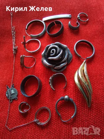 100 грама сребърни накити за поправка за реставрация за части или за материал 50637, снимка 10 - Колиета, медальони, синджири - 50239335