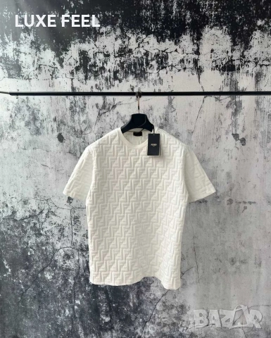 Fendi 🔹Мъжки Тениски , снимка 4 - Тениски - 53479355