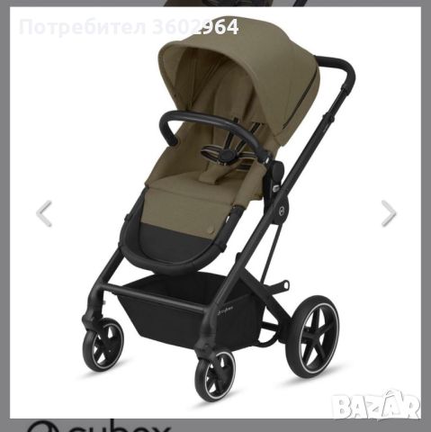 Бебешка количка cybex balios s 2 v 1, снимка 2 - Детски колички - 46191648