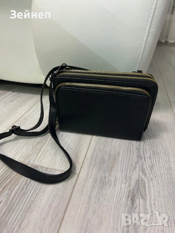 Кожена чанта с 3 ОТДЕЛЕНИЯ, снимка 2 - Чанти - 51967257