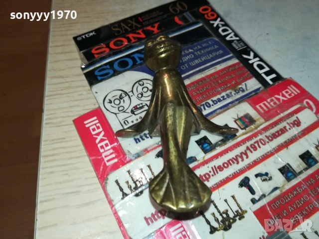 ЖАБА-11СМ-МЕД/МЕСИНГ 1506250902, снимка 14 - Антикварни и старинни предмети - 50669953