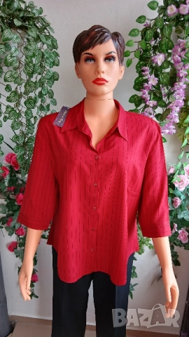 Дамски макси стилни ризи с дълъг ръкав., снимка 5 - Ризи - 51896932