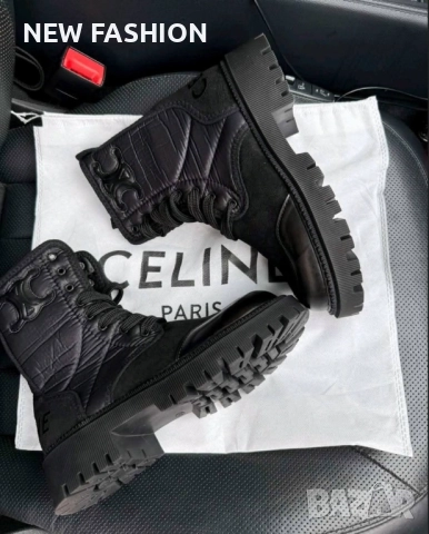 Дамски Боти - лого Бродирано ✨ CELINE 