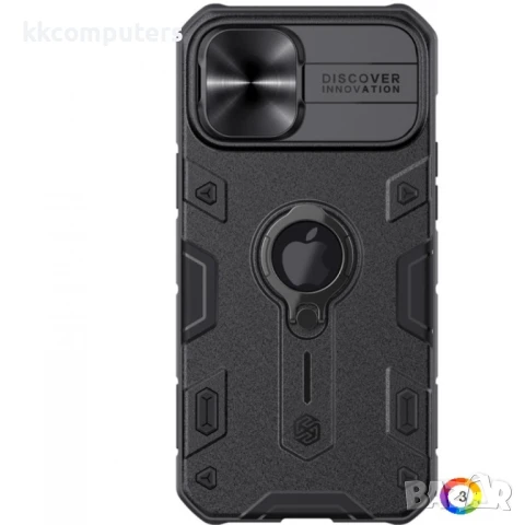 iPhone 12 Pro Max Удароустойчив NILLKIN CamShield Калъф и Протектор, снимка 2 - Калъфи, кейсове - 51121827
