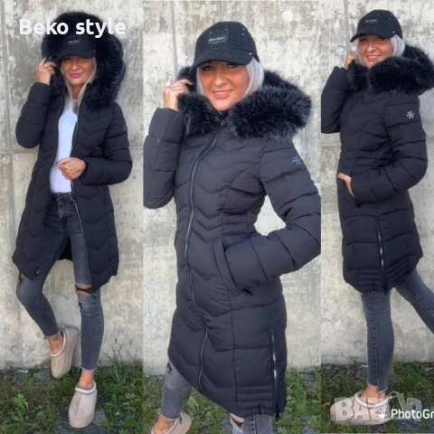 Дълго зимно яке 