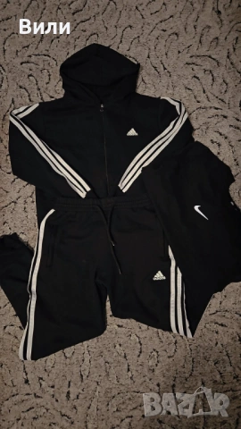 Ватиран екип Adidas 14-15г., снимка 2 - Спортни дрехи, екипи - 53101914