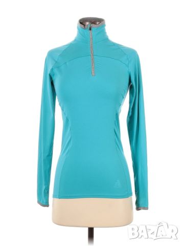 Eddie Bauer First Ascent / XS* / дамска стреч блуза пуловер флиис полар термо / състояние: ново, снимка 4 - Спортна екипировка - 45433750