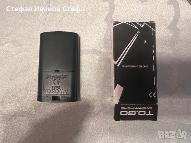 Дистанционно Beninca TO.GO -WV, снимка 2 - Гаражни врати - 51476466