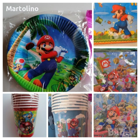 Картонена торта Супер Марио, снимка 3 - Други - 53038113