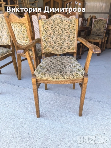 Комплект от 3 трапезни стола , снимка 9 - Столове - 51628809