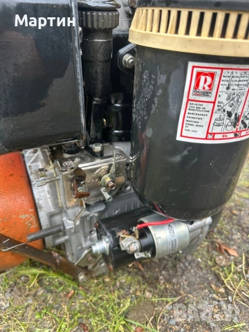 Дизелов двигател RUGGERINI RF90 12кс, снимка 6 - Градинска техника - 53865195