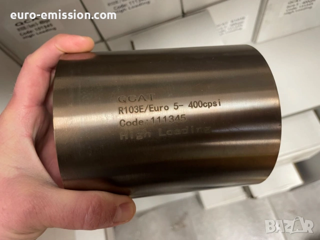 Метален Субстрат за Катализатор Φ110 (Пита) ЕВРО 5 - QCAT 400 Клетки - High Loading