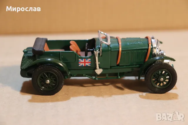 1/43 MATCHBOX BENTLEY 1930 КОЛИЧКА РЕТРО МОДЕЛ, снимка 5 - Колекции - 49927101