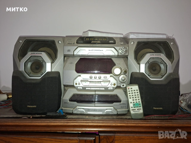 Стерео уредба panasonic, снимка 4 - Аудиосистеми - 53572341