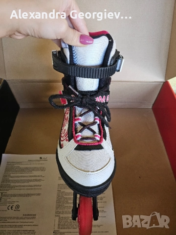 Ролери Xoom girl jr. inline skate, снимка 8 - Ролери, кънки - 51779577