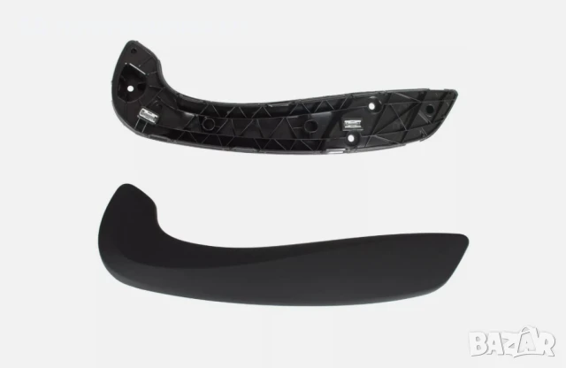 809600007R  Предна дясна дръжка за врата, Renault, Megane 3, Fluence, Черен мат