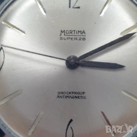 Джобен часовник mortima super 28, снимка 2 - Антикварни и старинни предмети - 49959479