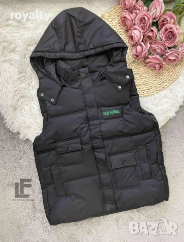 Грейка LFS Basics MustHaves Black 9906, снимка 2 - Елеци - 52838019