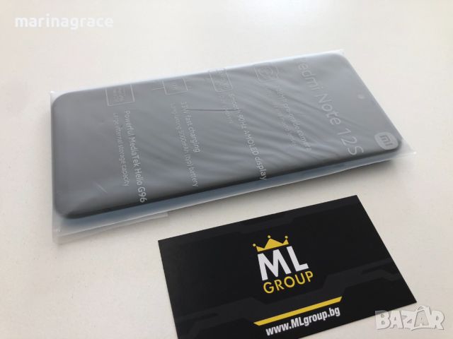 Xiaomi Redmi Note 12S 256GB / 8GB RAM Dual-SIM, нов, снимка 2 - Xiaomi - 45403792