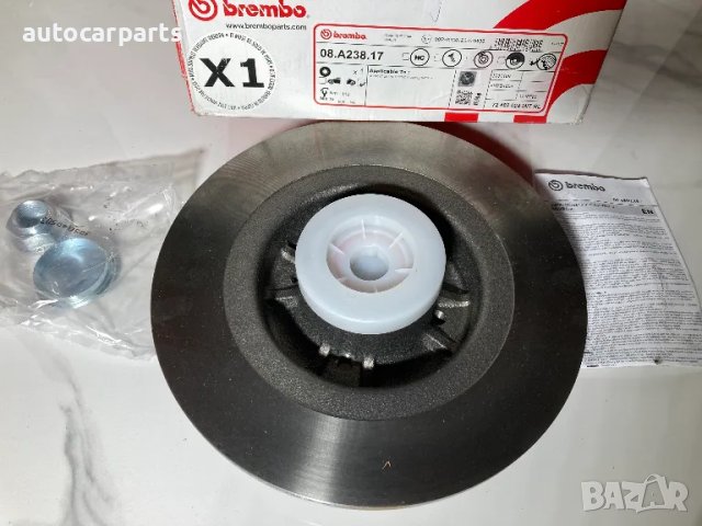 Спирачен диск с интегриран колесен лагер BREMBO за Рено Гранд Сценик / RENAULT Grand Scenic , снимка 2 - Части - 48446739