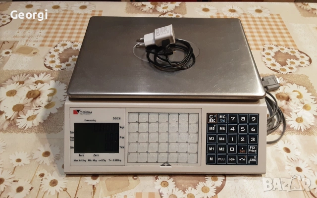 Кантар везна по БДС и НАП.15кг.
