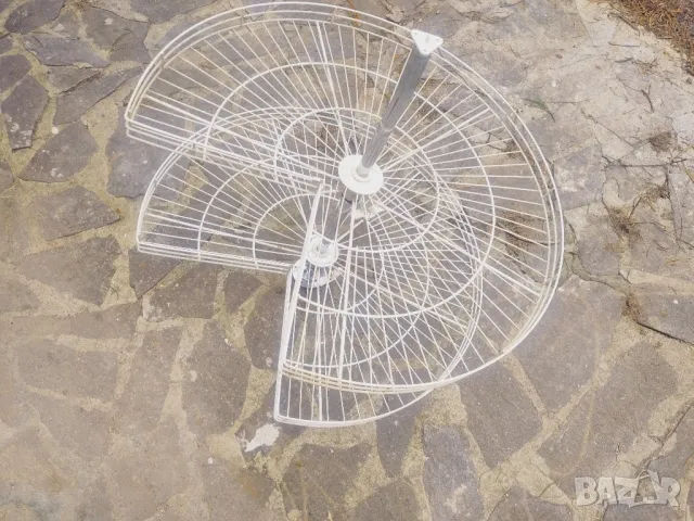 Въртящ 3/4 механизъм БЯЛ за ъглов шкаф 