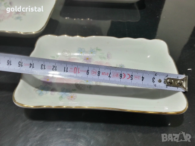 Стар български порцелан чинии , снимка 7 - Антикварни и старинни предмети - 53129128