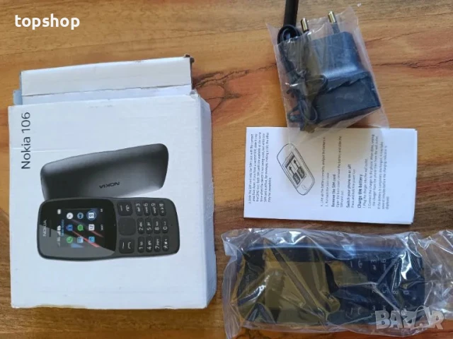 НОВ НЕИЗПОЛЗВАН телефон Nokia 106, снимка 2 - Nokia - 50555967