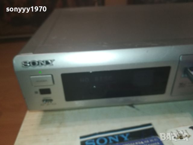 SONY MDS-JE510 MINIDISC DECK-ВНОС GERMANY LNWC2207241029, снимка 2 - Декове - 46655750