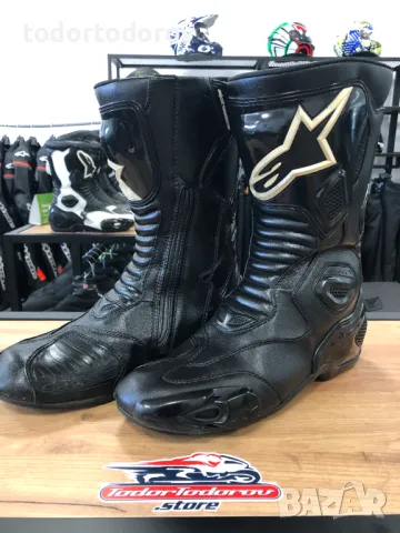 Мото Ботуши ALPINESTARS SMX-6 V2,43,протектори,става,като нови, снимка 1