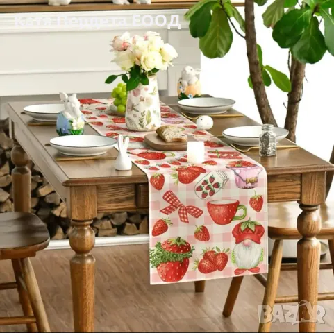 Тишлайфер за маса -  Ягодово настроение, снимка 3 - Покривки за маси - 50390943