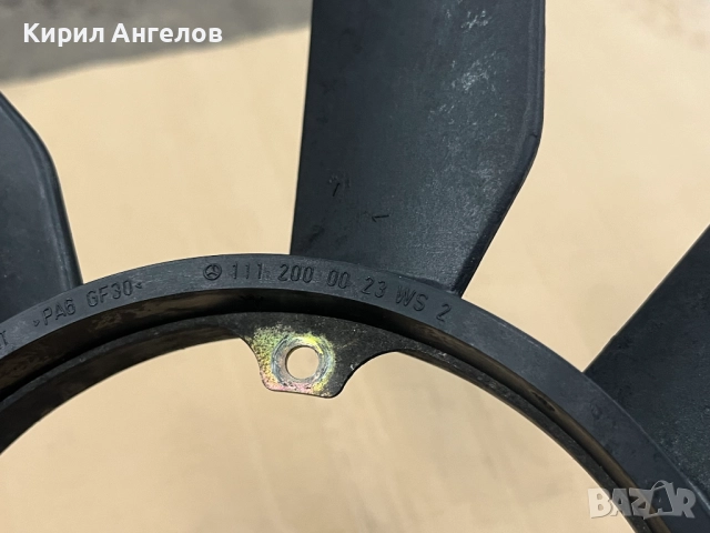 Перката на виското за Mercedes W202 W208 W210 2.0 (M111), снимка 3 - Части - 52250280