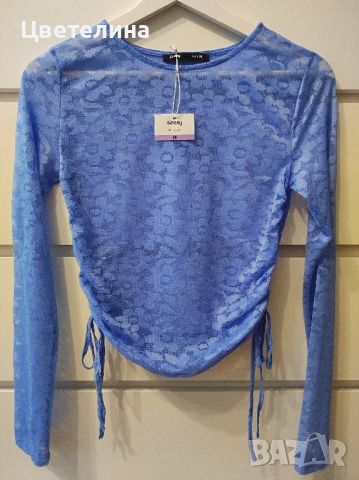Дамска блуза с дълъг ръкав Sinsay размер М цена 10,90 лв., снимка 1 - Блузи с дълъг ръкав и пуловери - 45313429