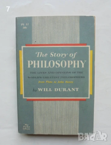 Книга The Story of Philosophy - Will Durant 1956 г.