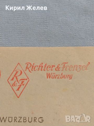 Два стари пощенски пликове с печати 1954г. Германия за КОЛЕКЦИЯ ДЕКОРАЦИЯ 45922, снимка 10 - Филателия - 46244012