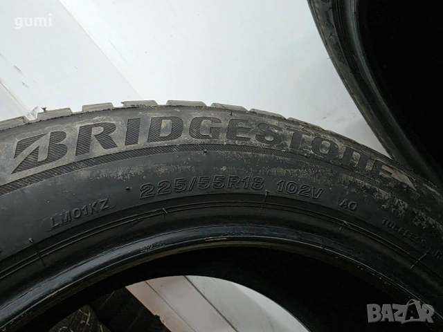 4бр зимни гуми 225/55/18 BRIDGESTONE L05483, снимка 6 - Гуми и джанти - 54106565