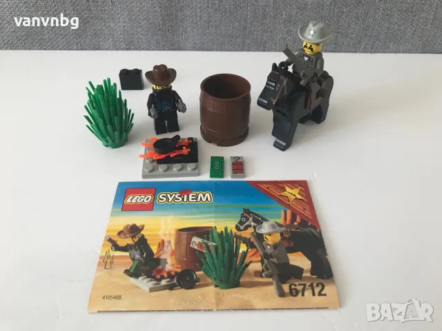 Lego Western Sheriff's Showdown 6712, снимка 1 - Конструктори - 46942642