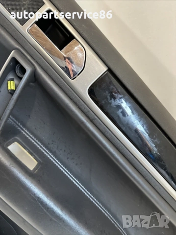  задна дясна Кора на врата от кожа черна за Volkswagen Touareg(2009) 7L6867212, снимка 2 - Части - 54165617