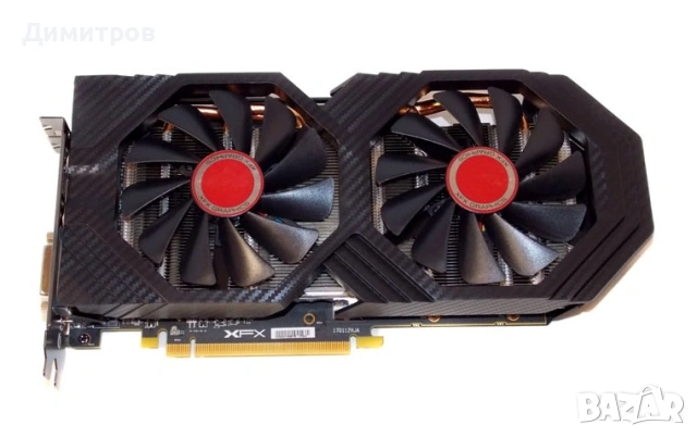 XFX Radeon RX 580 8GB GTS Black Edition 256-Bit, снимка 3 - Видеокарти - 53910400