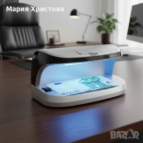 Детектор за фалшиви банкноти – преносим UV детектор с магнитен сензор и вградена батерия, снимка 6 - Друга електроника - 53083809
