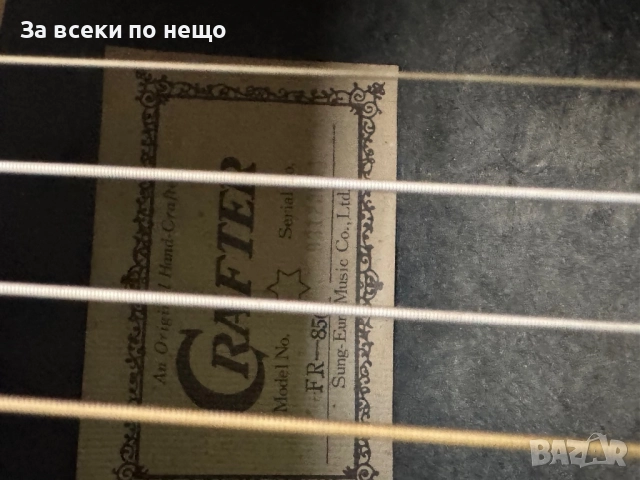 Китара Crafter fr-850 , електроакустична китара, снимка 5 - Китари - 52796162