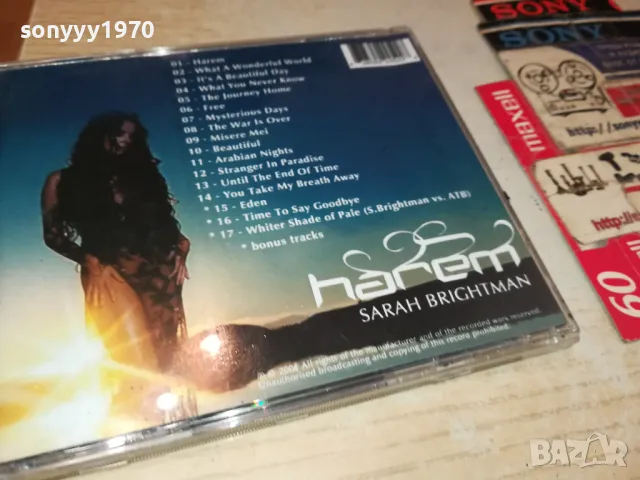 SARAH BRIGHTMAN CD 0905251319, снимка 5 - CD дискове - 50218712