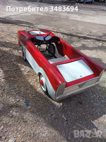 Ретро детска количка с педали. Нева, снимка 10 - Колекции - 54046890