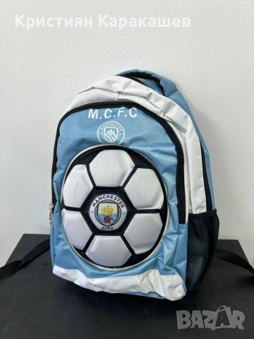 Детска раница на Manchester City, снимка 3 - Раници - 54275976