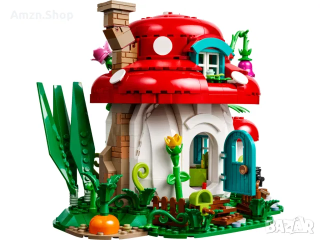 Lego bricklink 910037 Mushroom House Къща за гъби, снимка 3 - Колекции - 47309502