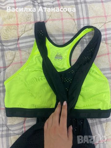 Дамски потник Nike Dry Fit с бюстие, снимка 4 - Потници - 46592772