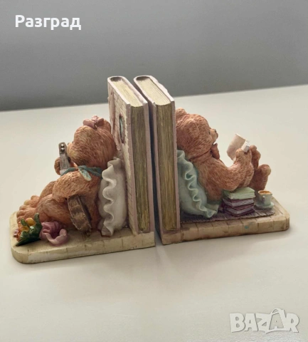 Чифт винтидж държачи за книги Teddy Tales, снимка 10 - Детски книжки - 53401409