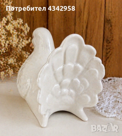 Винтажна порцеланова фигурка гълъб – Goebel, 1979 г., Германия  , снимка 2 - Антикварни и старинни предмети - 54261876