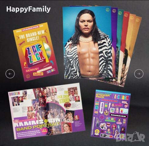 RAMMSTEIN Рамщайн Оригинални Немски дискове сд cd Zick Zack, снимка 3 - CD дискове - 51697889